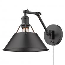  3306-A1W BLK-BLK - Orwell Articulating Wall Sconce in Matte Black